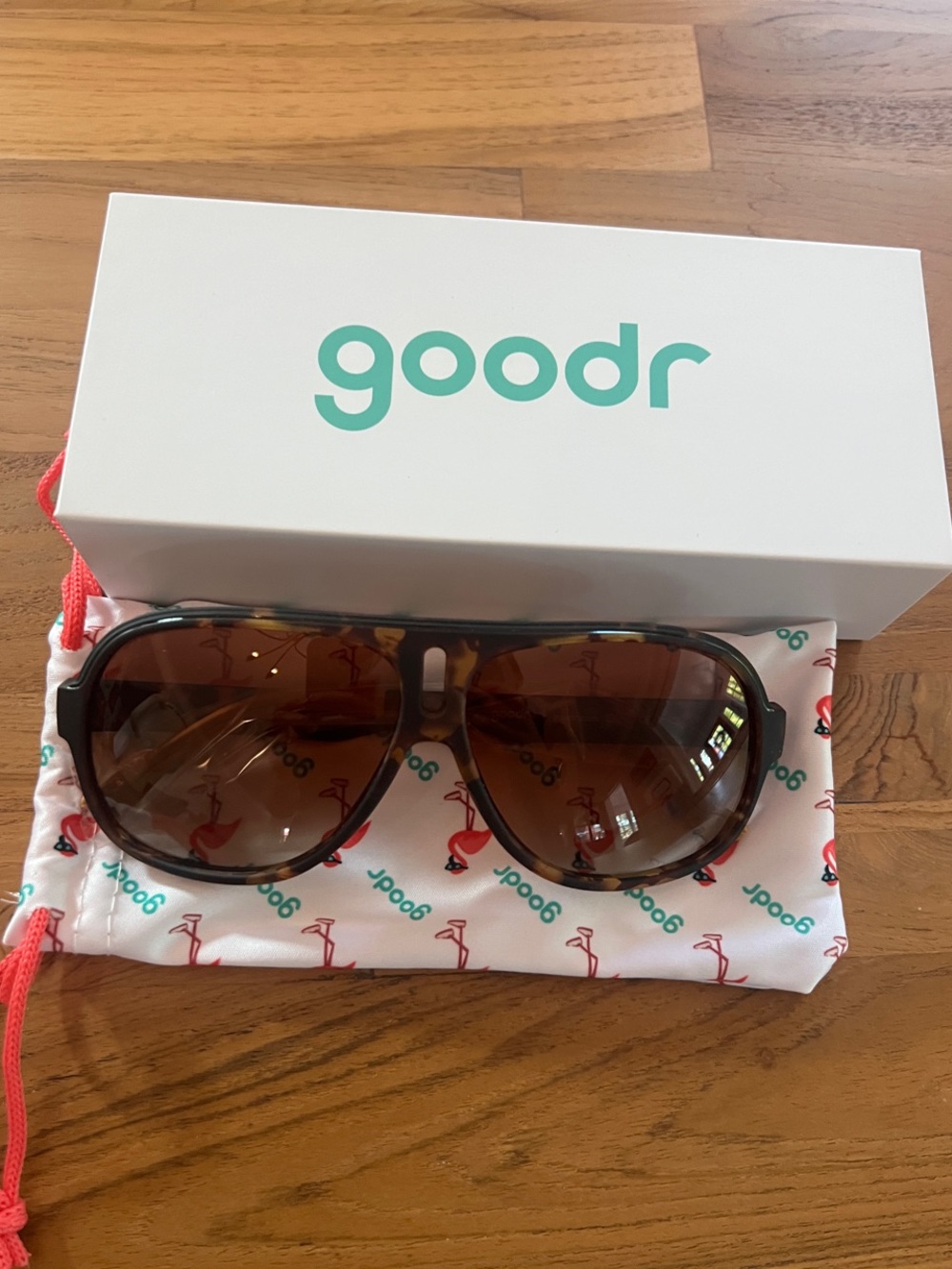 Goodr Shaves Legs Grows Beard Sunglasses NIB